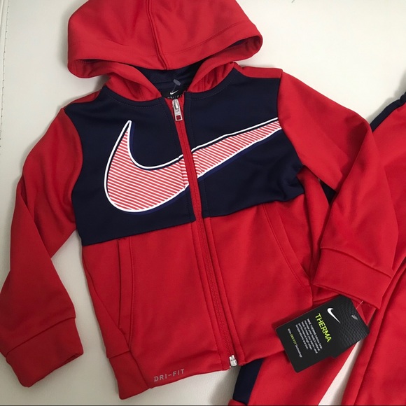 Nike boy active hoodie pants set 6228 - Picture 2 of 6